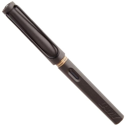 LAMY サファリ ブラック 万年筆(EF) スチールペン先 L17-EF 〔正規輸入品〕