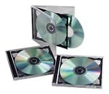  : Fellowes Model 98320 Double Jewel Cases (10-Count, Black)
