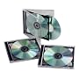 Fellowes Model 98320 Double Jewel Cases (10-Count, Black)