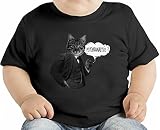 Freud Cat オーガニックベビーTシャツ 12 - 18 Months
