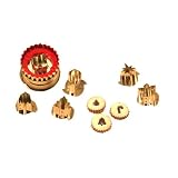 Christmas Linzer Cutter 7 Piece Set