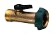 LR Nelson Brass Long Neck Single Hose Shut-Off #LN120