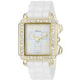 Breda Womens 2298-goldwhite Quinn Rhinestone E