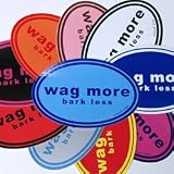Wag More Bark Less Bumper Sticker