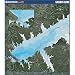 Navionics Paper Map: Sardis Lake Mississippi