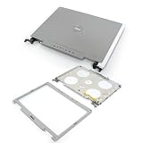 Genuine Dell UF165 NF882 Inspiron 6400, E1505, 1501 Laptop Notebook LCD Cover Top Lid Bezel Kit 15.4-Inch Widescreen Edition With Hinges