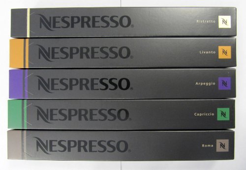 50 NESPRESSO Capsules Varieties COFFEE NEW
