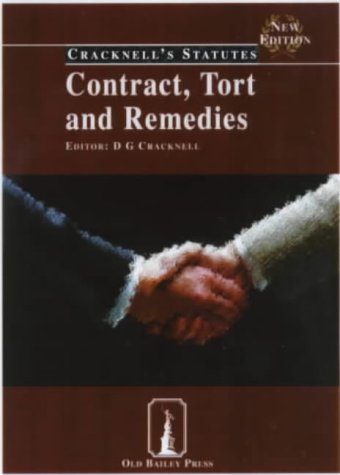 Contract, Tort and Remedies (Cracknell's Statutes)