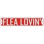 " FLEA LOVIN " STREET SIGN