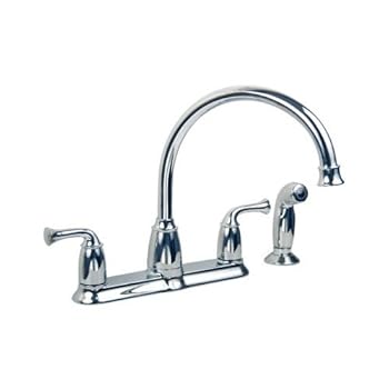 Banbury High-Arc Kitchen Faucet with Matching Side Spray in Chrome