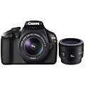 Canon �f�W�^����჌�t�J���� EOS Kiss X50 �u���b�N �������X�i�b�v�L�b�g KISSX50BK-SKIT