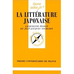 La Litt�rature japonaise