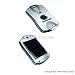 Sylvania 72449 LED Solar Powered Flashlight, Silver Finish