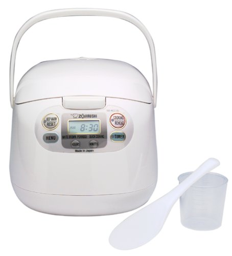 Zojirushi NS-KCC05 Micom Programmable 3-Cup Rice Cooker & Warmer