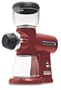 KitchenAid KPCG100ER Pro Line Burr Coffee Grinder, Empire Red