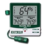 Extech 445815 Humidity Meter with Alarm and Remote Probe
