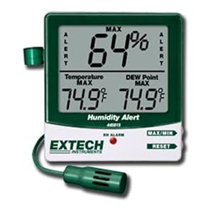 Extech 445815 Humidity Meter with Alarm and Remote Probe by