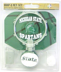 Michigan State Spartans Basketball Hoop Set