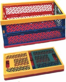 Armada 18-3/4 Inch by 13-1/2 Inch by 9 Inch Large Collapsible Crate