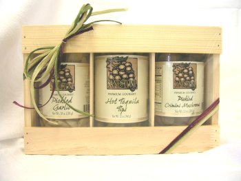 Pickled Vegetables Gift Box, (3) 12 oz by Sandstone Farms