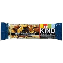 KIND Fruit + Nut Bar, Fruit & Nut Delight, 1.4-Ounce Bars (Pack of 8)