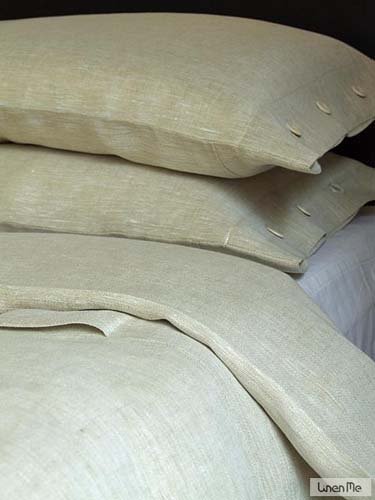 Linenme Linen Duvet Cover 104 By 86 Inch Wheat Satin