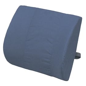 Duro-Med Memory Foam Lumbar Cushion with Strap
