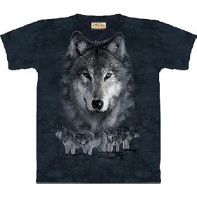 Gray Wolves T-shirt 100% Cotton TEENS and ADULTS Short Sleeve Shirt