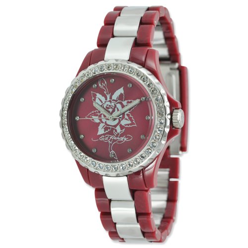 Ladies Designer's Vixen Red Watch