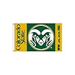 Colorado State NCAA 3' x 5' Single Sided Banner Flag by BSI Products Inc.