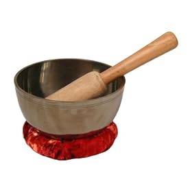 Singing Bowl, Black - 5 1/4