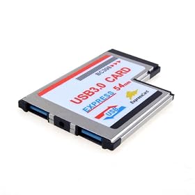 NEEWER� USB 3.0 2 Port Express Card 54mm Notebook Adapter BC398: Electronics