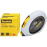 Scotch Double Sided Tape Applicator Value Pack, 2 Rolls, 1/2 x 500" (665-2-160)