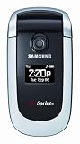 Samsung SPH A840 - Cellular phone with digital camera - Sprint Nextel - CDMA2000 1X / AMPS - black silver