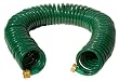 Plastair SpringHose PUWE650B94H-AMZ 50-Foot 3/8-Inch Polyurethane Coil Garden Hose - Green