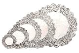 Doilies - Silver Foil - 8