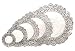 Doilies - Silver Foil - 10