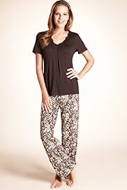 Per Una V Neck Animal Print Pyjamas