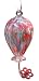 Evergreen 2HF009 Garden Glass Teardrop Hummingbird Feeder, Red, 13-Inches