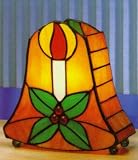 Christmas Tiffany Bell Lamp