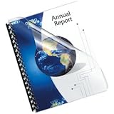 Fellowes 52043 Letter-Size Clear Binding Covers, 25 Pk (Ergonomics / Comput ....