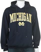 Soffe University of Michigan Hoodie with Arch and Mascot
