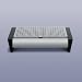 BRABANTIA Speisewärmer 2 Kerzen 34x18x7,5cm, verchromt