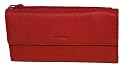 Saddler Leather Purse with Main Section and Two External Zipped Pockets