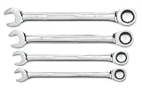 GearWrench 9304 4 Piece 3/8-Inch to 9/16-Inch Standard Wrench Set