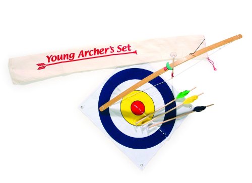 Childrens Toyshop  Toys : Bow and 4 Arrows with Large Target