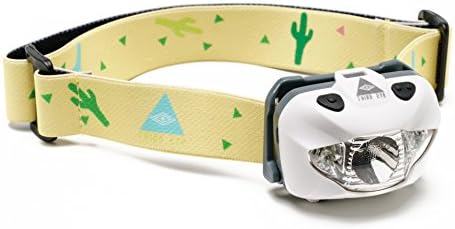 Third Eye Headlamps - Powerful LED Headlamp Flashlight - Style Meets Performance - 168 Lumens - Multiple Brightness Settings - Red and White Light - Adjustable Angle Tilt (Cactus)