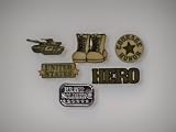 Military Push Pins