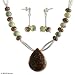  : ARAGONITE SERPENTINE JEWELRY SET MEADOW