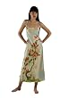 Pure Silk Nightgown -- Spring Serenity -- Women's Sleepwear in Exquisitely Hand Painted 100% Silk